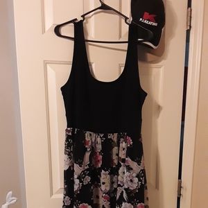 Long tank empire dress ankle length